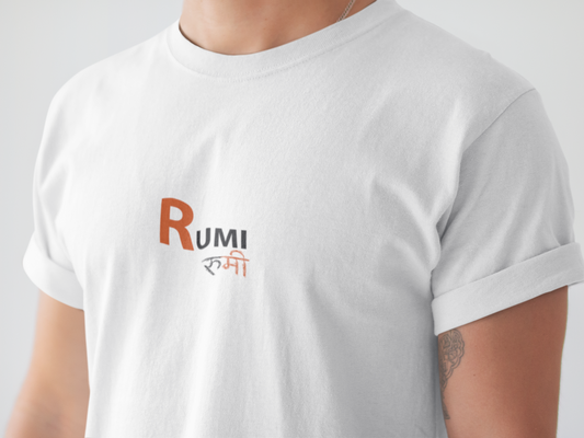 Rumi Half Sleeves Unisex T-Shirt