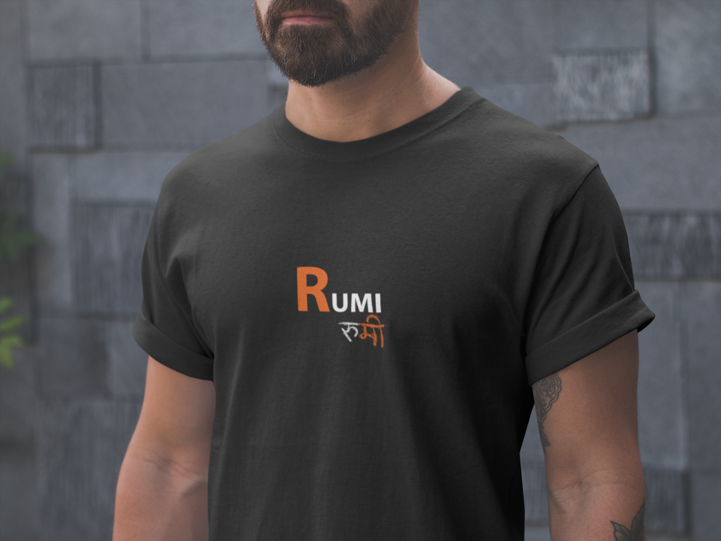 Rumi Half Sleeves Unisex T-Shirt